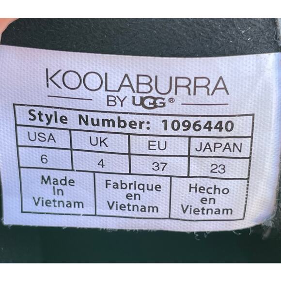 Koolaburra by UGG Sofiya Black Suede  Leather studded ankle boot 6 MOTO BOHO - Picture 2 of 9